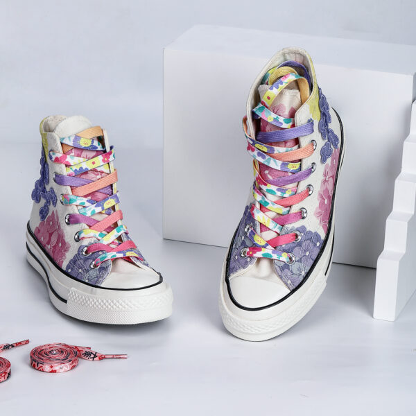 Shoe Laces for Sneakers, Designer Fun Shoestring for Athletic Shoelace Running Shoes Boot Strings