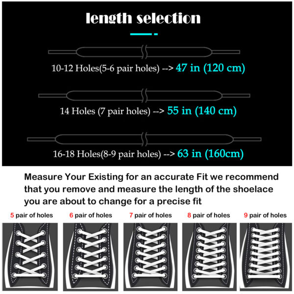 Shoe Laces for Sneakers, Designer Fun Shoestring for Athletic Shoelace Running Shoes Boot Strings